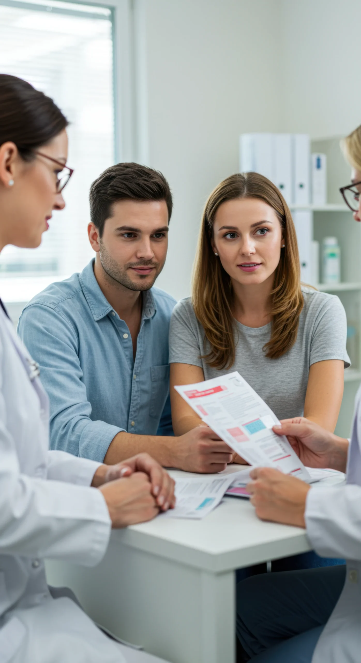 A couple consults a doctor to learn about the Best PrEP Medication for their health needs.